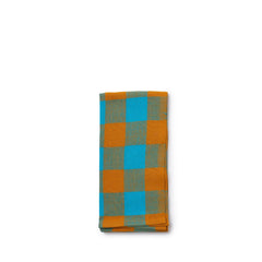 Big Gingham Napkin 1 in Blue (Set of 2)